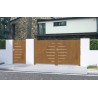 Portail aluminium battant LAUREA sur-mesure