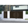 Portail aluminium battant LAUREA sur-mesure
