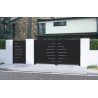 Portail aluminium battant LAUREA sur-mesure