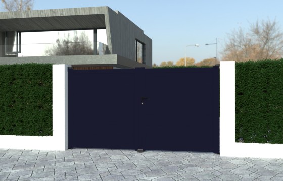 Portail aluminium battant LEONOR sur-mesure