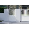 Portillon aluminium BRANCA sur-mesure