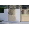 Portillon aluminium BRANCA sur-mesure
