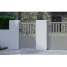 Portillon aluminium BRANCA sur-mesure