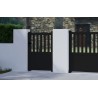 Portillon aluminium BRANCA sur-mesure