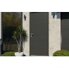Porte aluminium Linea standard 65mm Gris
