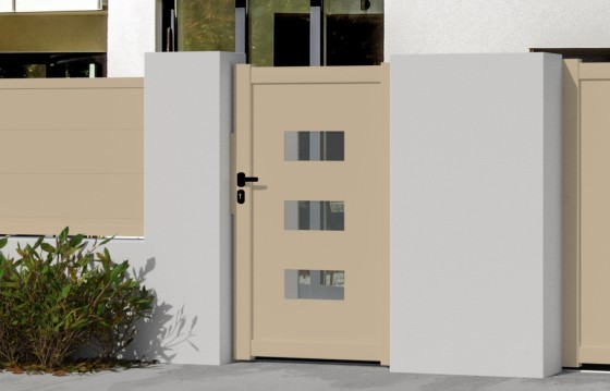 Portillon aluminium DANA sur-mesure