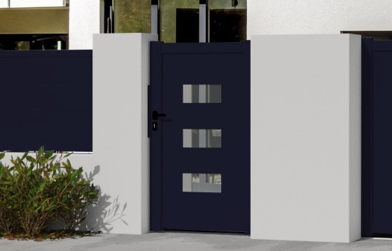 Portillon aluminium DANA sur-mesure