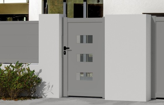 Portillon aluminium DANA sur-mesure