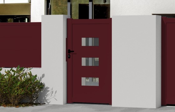 Portillon aluminium DANA sur-mesure