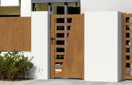 Portillon aluminium JULIA sur-mesure