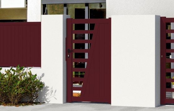 Portillon aluminium JULIA sur-mesure