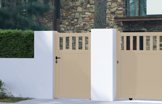 Portillon aluminium VILMA sur-mesure