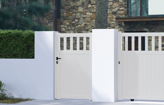 Portillon aluminium VILMA sur-mesure