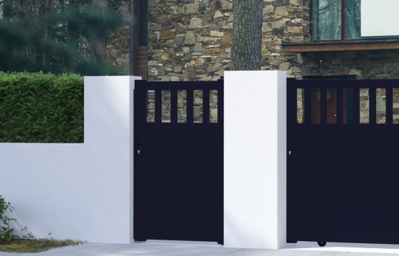 Portillon aluminium VILMA sur-mesure