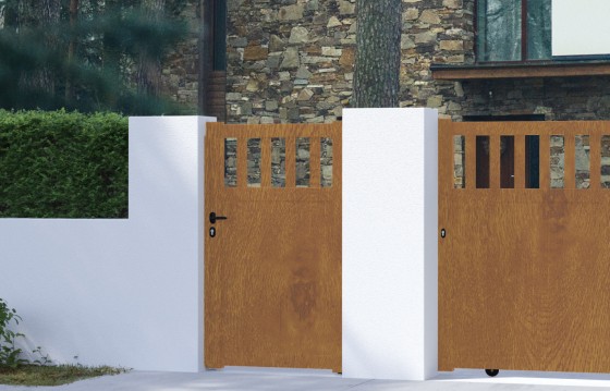 Portillon aluminium VILMA sur-mesure