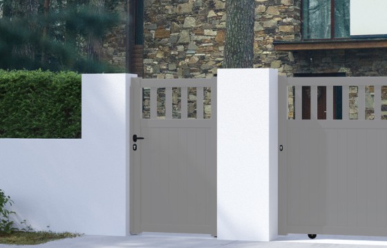 Portillon aluminium VILMA sur-mesure