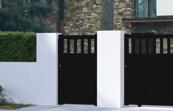 Portillon aluminium VILMA sur-mesure