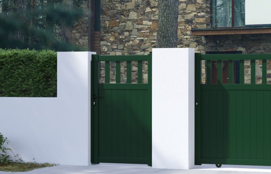 Portillon aluminium VILMA sur-mesure
