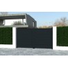 Portail aluminium battant ALVA standard 3,5m Gris