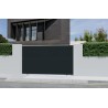 Portail aluminium coulissant JOANA standard 4m Gris