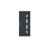 Porte aluminium ALINEA standard 65mm Gris