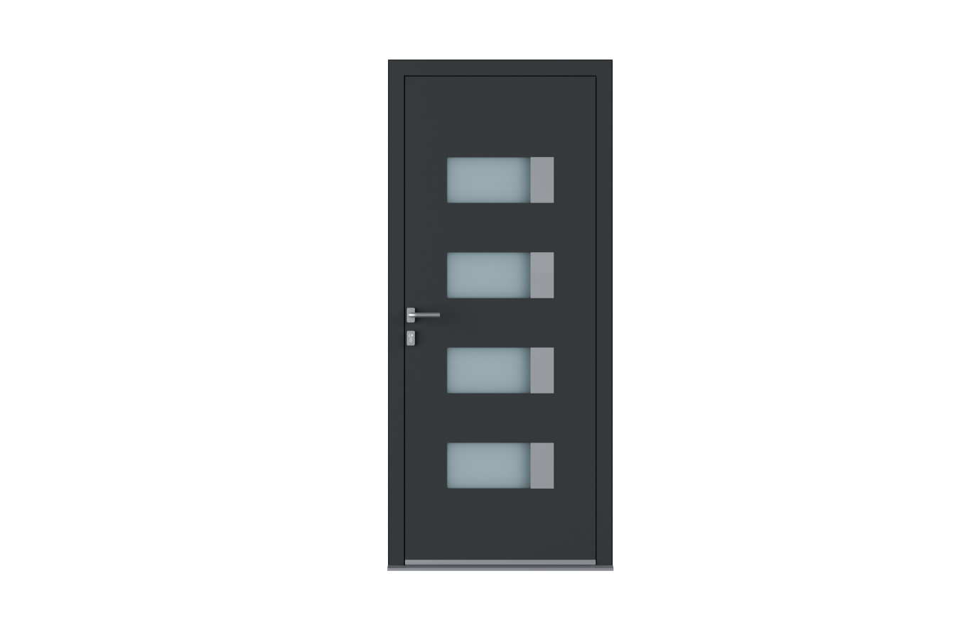Porte aluminium DANA sur-mesure