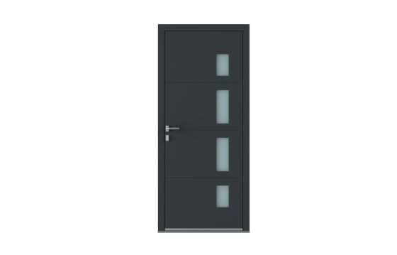 Porte aluminium ALINEA sur-mesure