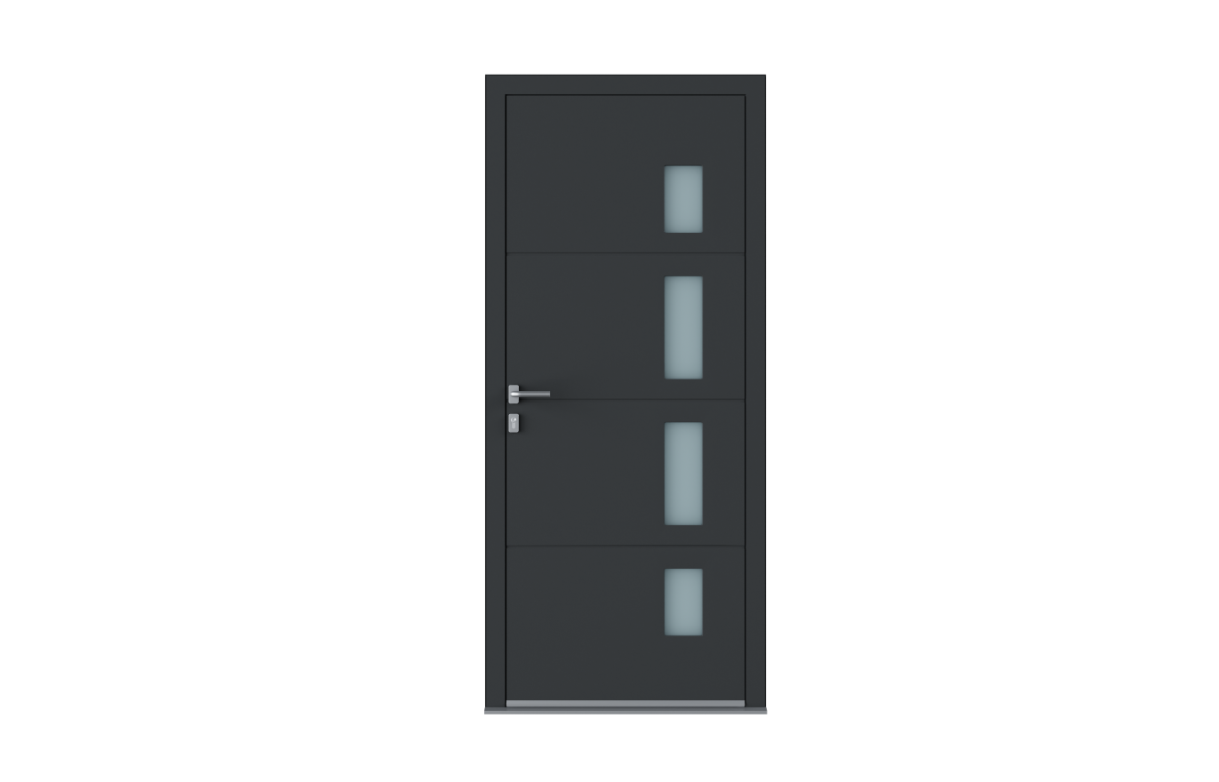 Porte aluminium ALINEA sur-mesure