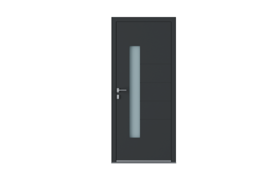 Porte aluminium BARRIO sur-mesure