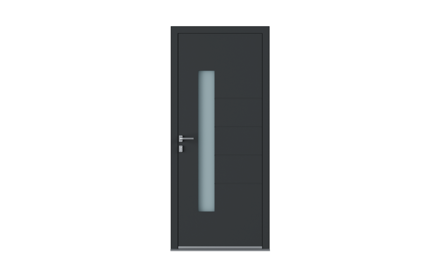 Porte aluminium BARRIO sur-mesure