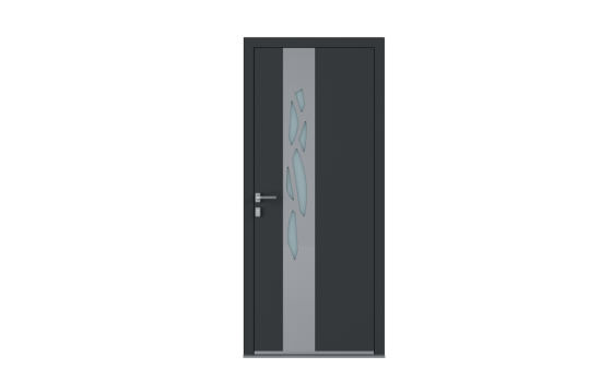 Porte aluminium ELEDA sur-mesure