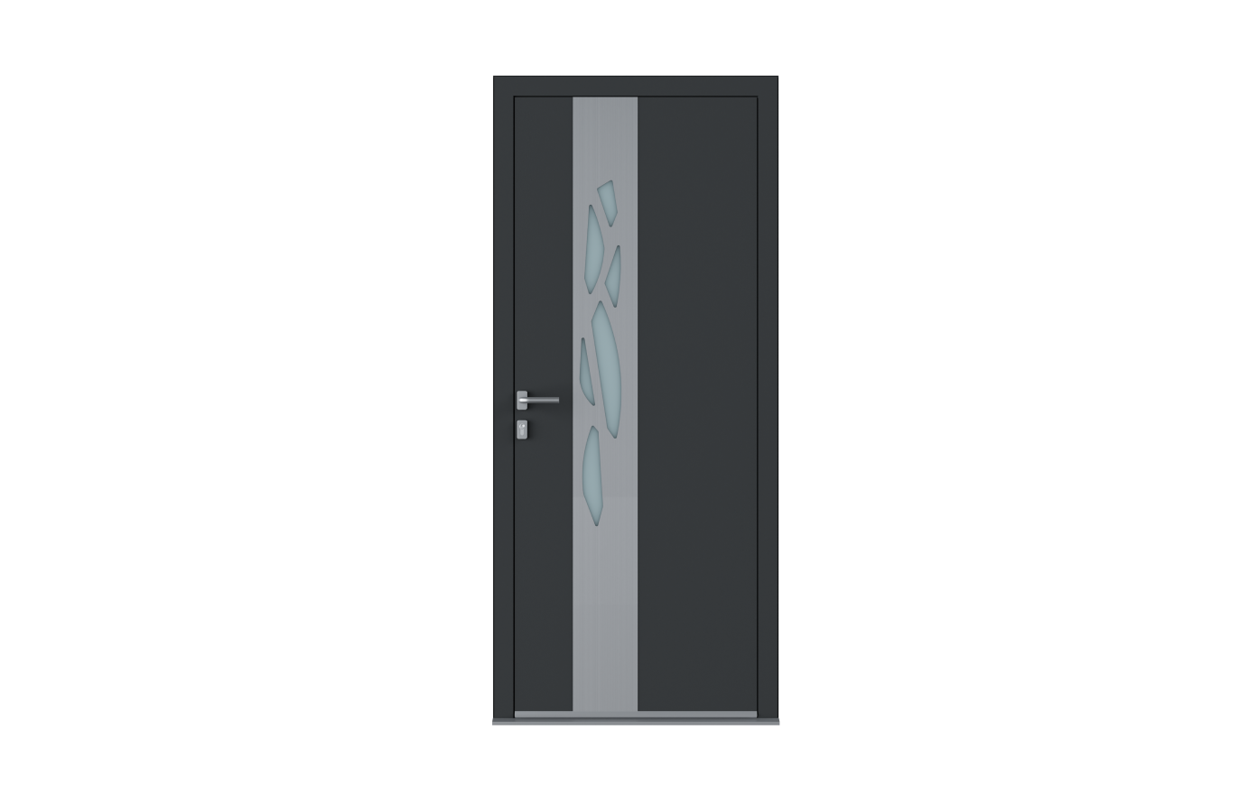 Porte aluminium ELEDA sur-mesure