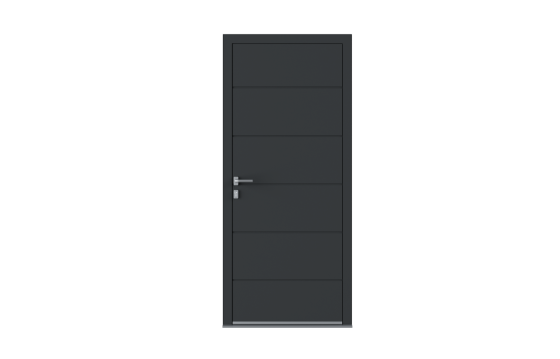 Porte aluminium LINEA sur-mesure