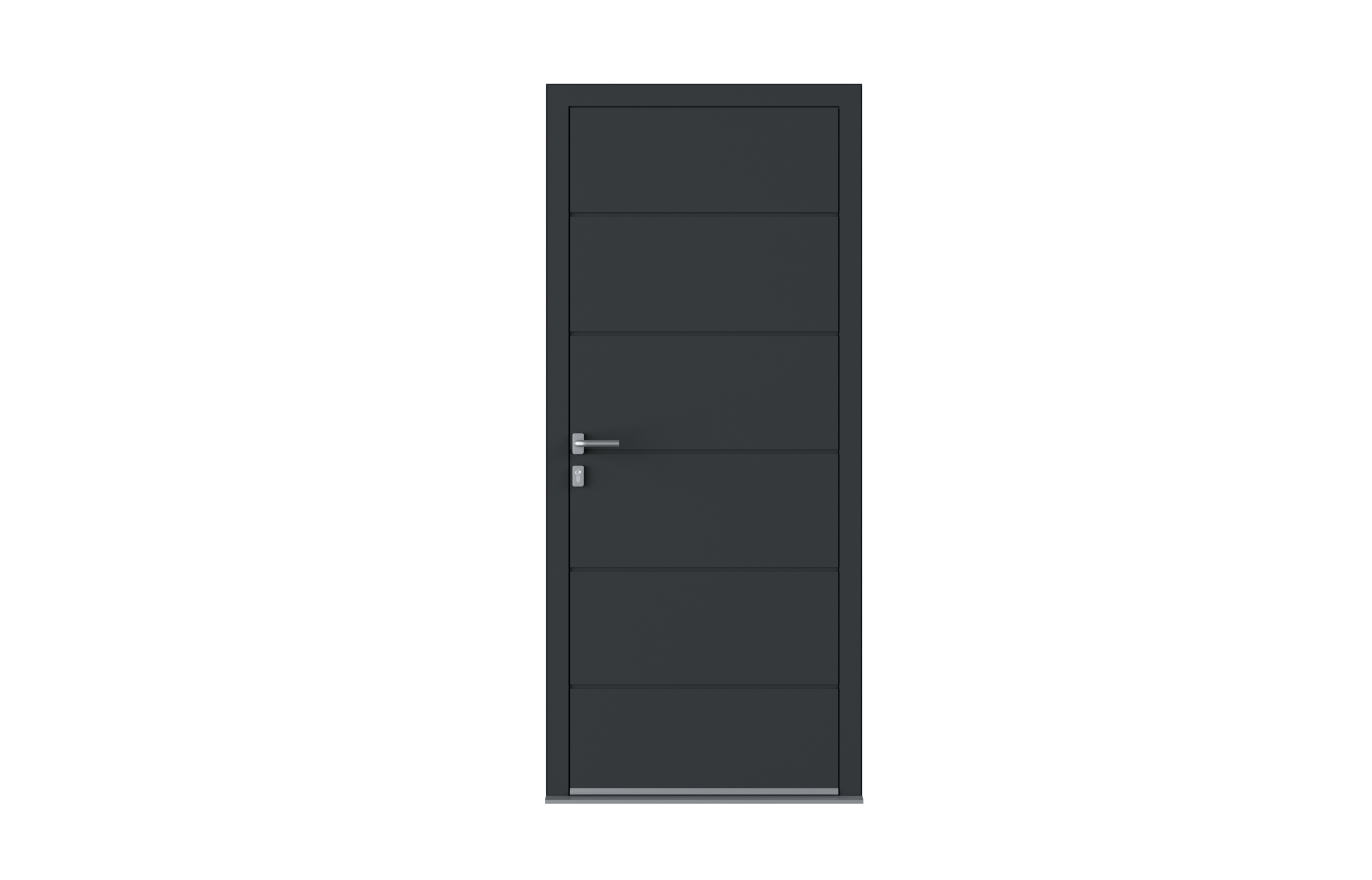 Porte aluminium LINEA sur-mesure
