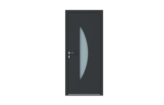 Porte aluminium LUNA sur-mesure