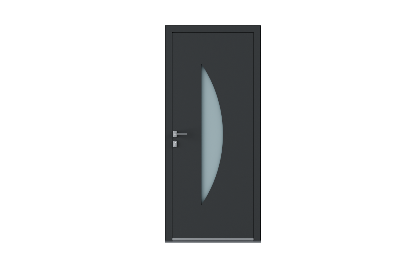 Porte aluminium LUNA sur-mesure