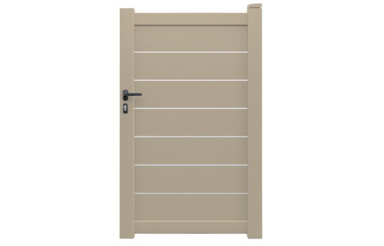 Portillon aluminium ALVA sur-mesure