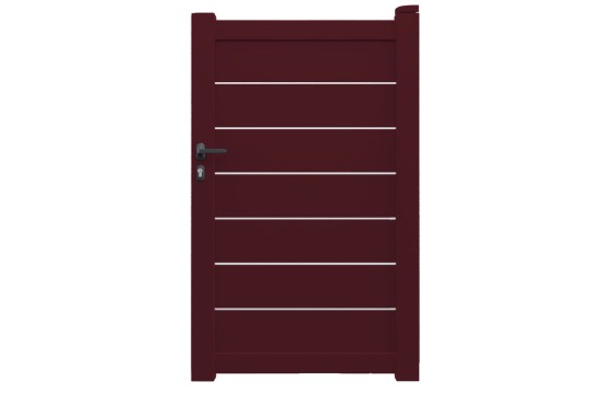 Portillon aluminium ALVA sur-mesure
