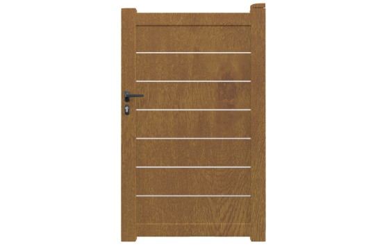 Portillon aluminium ALVA sur-mesure