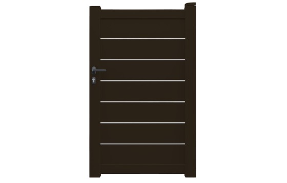 Portillon aluminium ALVA sur-mesure