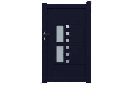 Portillon aluminium TANIA sur-mesure