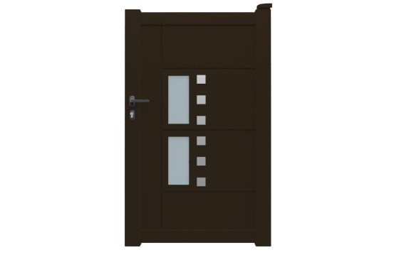 Portillon aluminium TANIA sur-mesure