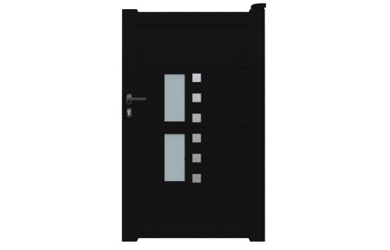 Portillon aluminium TANIA sur-mesure