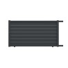 Portail aluminium coulissant ALVA sur-mesure