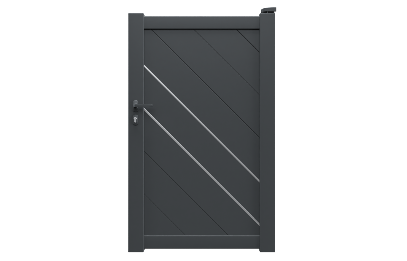 Portillon aluminium DORA sur-mesure