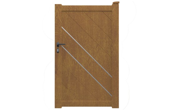 Portillon aluminium DORA sur-mesure