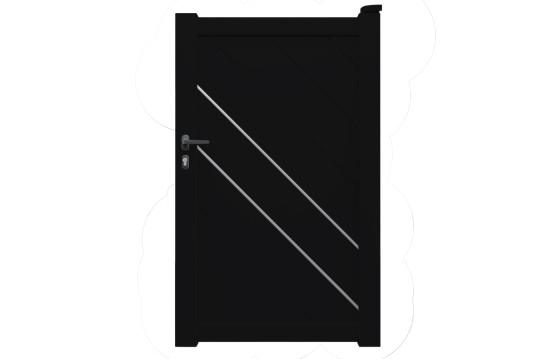 Portillon aluminium DORA sur-mesure