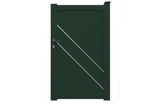 Portillon aluminium DORA sur-mesure