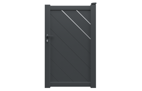 Portillon aluminium ELZA sur-mesure