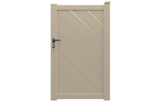 Portillon aluminium ELZA sur-mesure